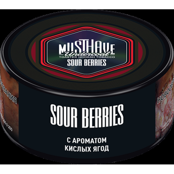 Табак Must have Sour Berries 25 грамм в Томске