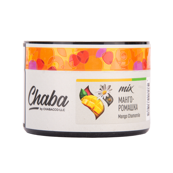 Бестабачная смесь Chaba Mix Mango Chamomile Nicotine Free 50 грамм в Томске