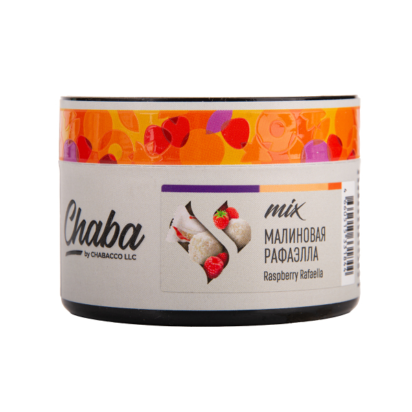Бестабачная смесь Chaba Mix Raspberry Rafaella Nicotine Free 50 грамм в Томске