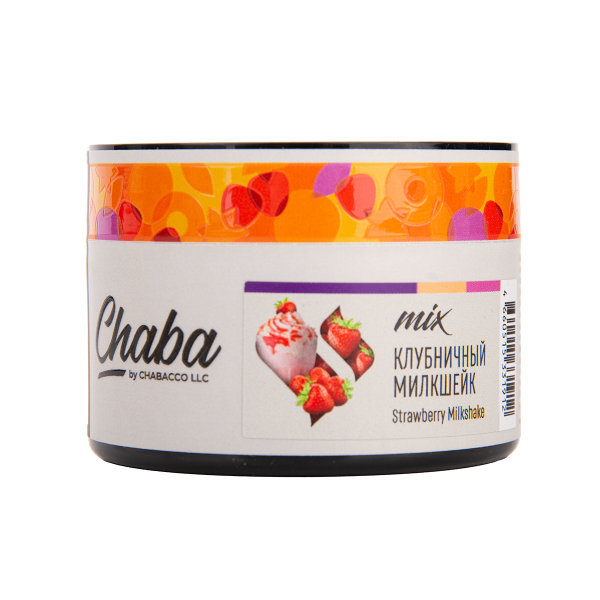 Бестабачная смесь Chaba Mix Strawberry Milkshake Nicotine Free 50 грамм в Томске