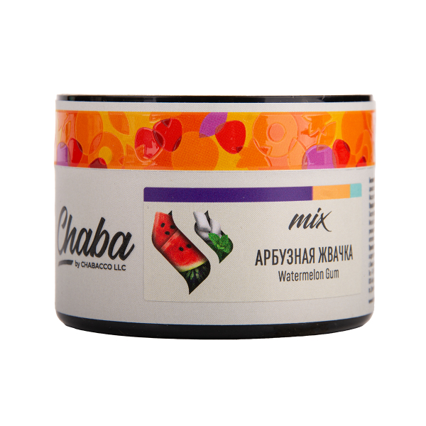 Бестабачная смесь Chaba Mix Watermelon Gum Nicotine Free 50 грамм в Томске