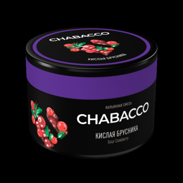 Бестабачная смесь Chabacco Medium Sour Cowberry 40 грамм в Томске