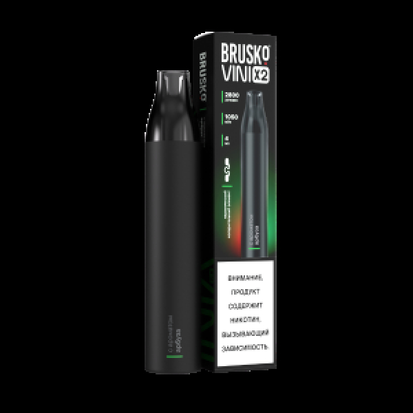 Электронка Brusko Vini X2 Арбуз 2800 затяжек в Томске