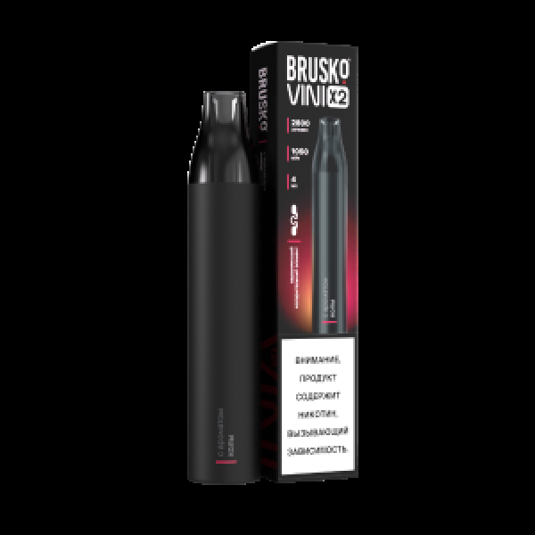 Электронка Brusko Vini X2 Кола 2800 затяжек в Томске