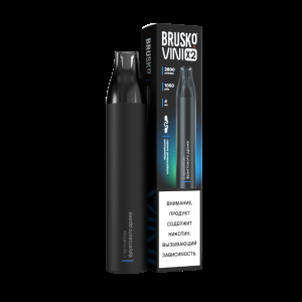 Электронка Brusko Vini X2 Фруктовое Драже 2800 затяжек в Томске