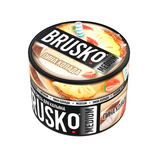Бестабачная смесь Brusko Zero Пина Колада 50 грамм в Томске