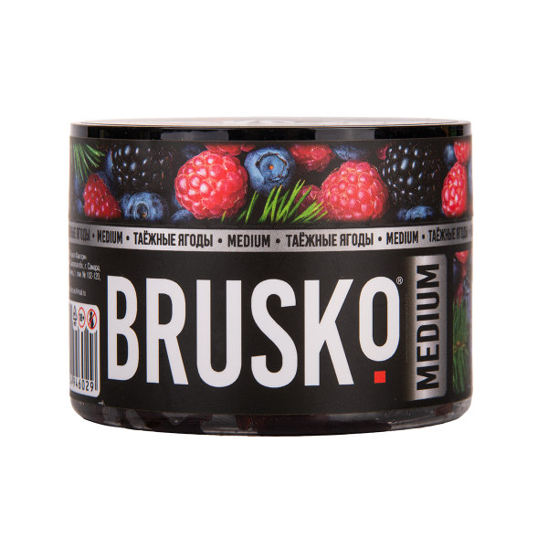 Бестабачная смесь Brusko Zero Таёжные Ягоды 50 грамм в Томске