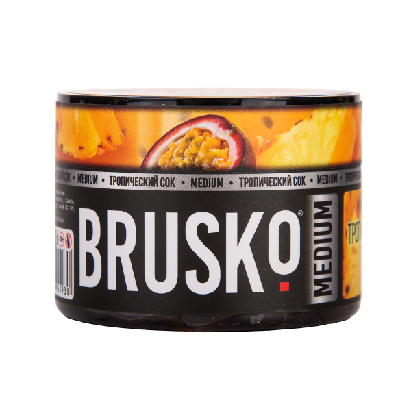 Бестабачная смесь Brusko Zero Тропический Сок 50 грамм в Томске