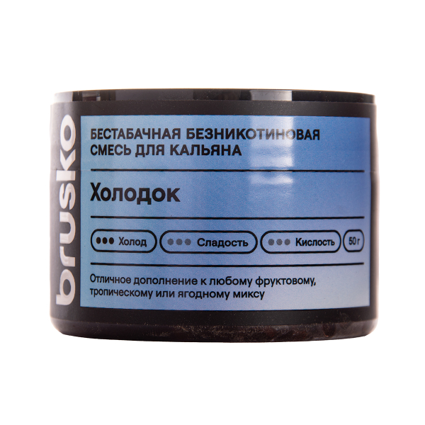 Бестабачная смесь Brusko Zero Холодок 50 грамм в Томске