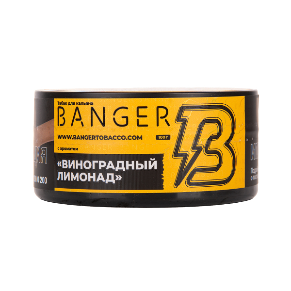 Табак Banger Grape Lemonade 100 грамм в Томске