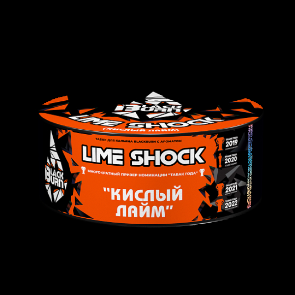 Табак BlackBurn Lime Shock 100 грамм в Томске