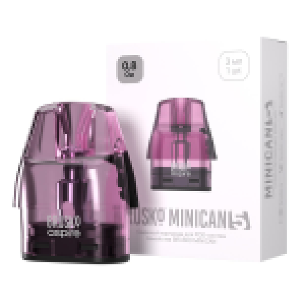 Картридж Brusko Minican 5 3 Мл 08 Ом Розовый Pink Упак. 1 Шт. в Томске