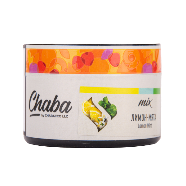 Бестабачная смесь Chaba Mix Lemon Mint Nicotine Free 40 грамм в Томске