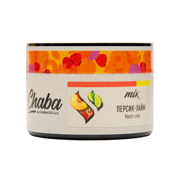 Бестабачная смесь Chaba Mix Peach Lime Nicotine Free 40 грамм в Томске
