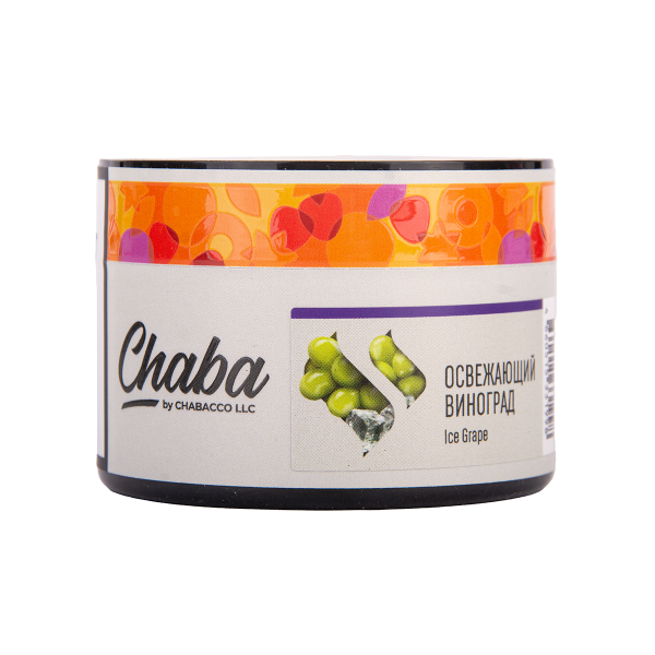 Бестабачная смесь Chaba Ice Grape Nicotine Free 40 грамм в Томске