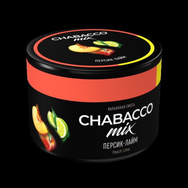 Бестабачная смесь Chabacco Mix Medium Peach Lime 40 грамм в Томске
