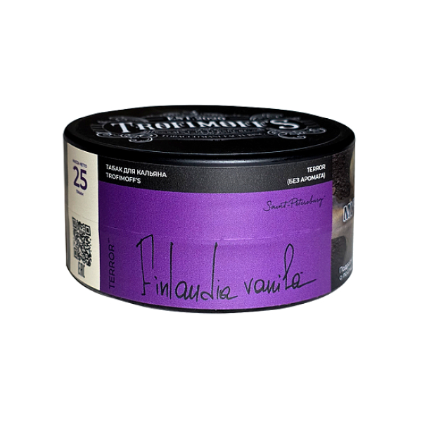Табак Trofimoffs Terror Finlandia Vanila 25 грамм в Томске