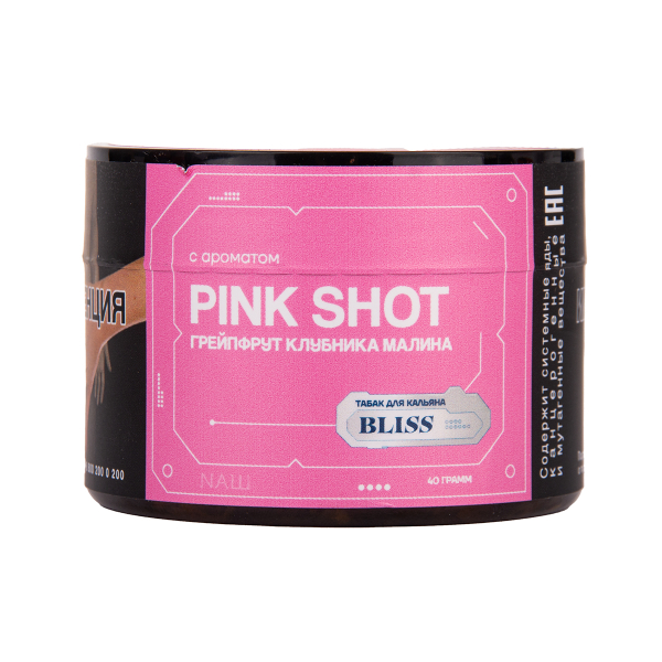 Табак BLISS Pink Shot 40 грамм в Томске