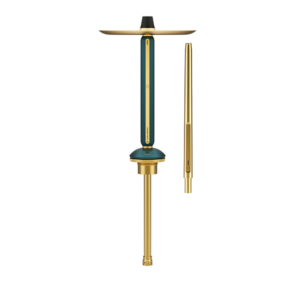 Кальян Alpha Hookah Echo Gold Emerald Green в Томске