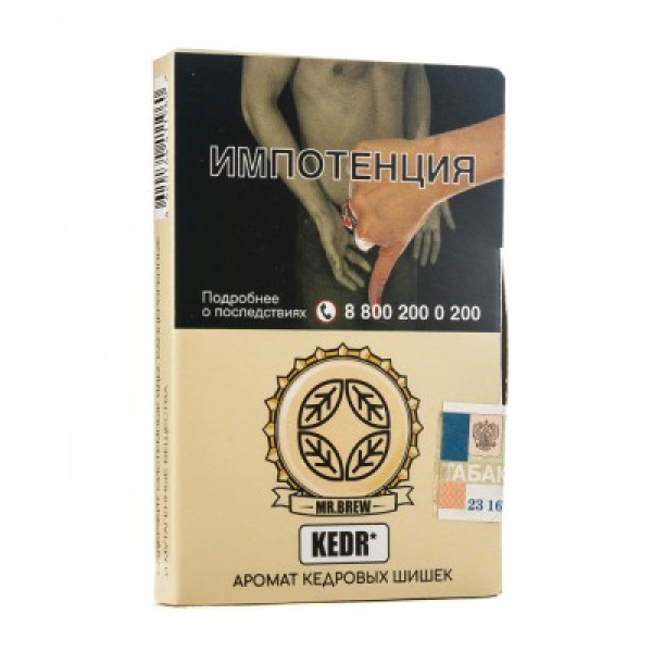 Табак Mr Brew Kedr Аромат Кедровых Шишек 25 грамм в Томске