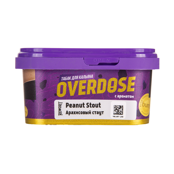 Табак Overdose Peanut Stout 200 грамм в Томске