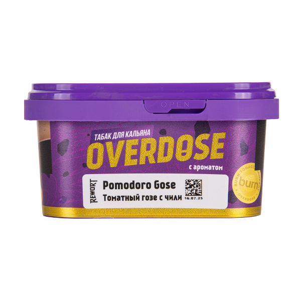 Табак Overdose Pomodoro Gose 200 грамм в Томске