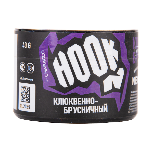 Табак Hook Клюквенно Брусничный 40 грамм в Томске