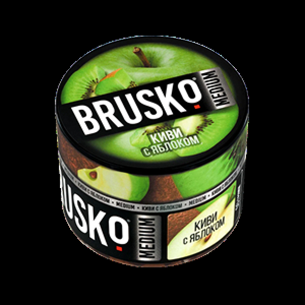Бестабачная смесь Brusko Киви С   Яблоком 50 грамм в Томске