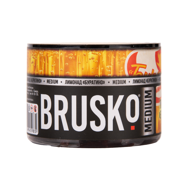 Бестабачная смесь Brusko Лимонад «   Буратино» 50 грамм в Томске