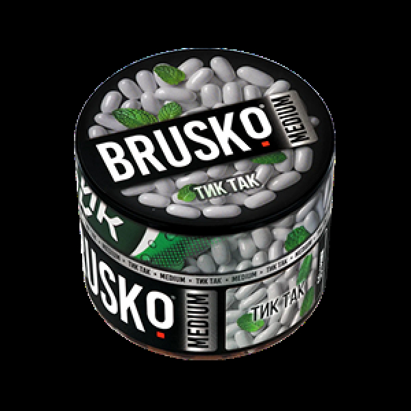 Бестабачная смесь Brusko Тик Так 50 грамм в Томске
