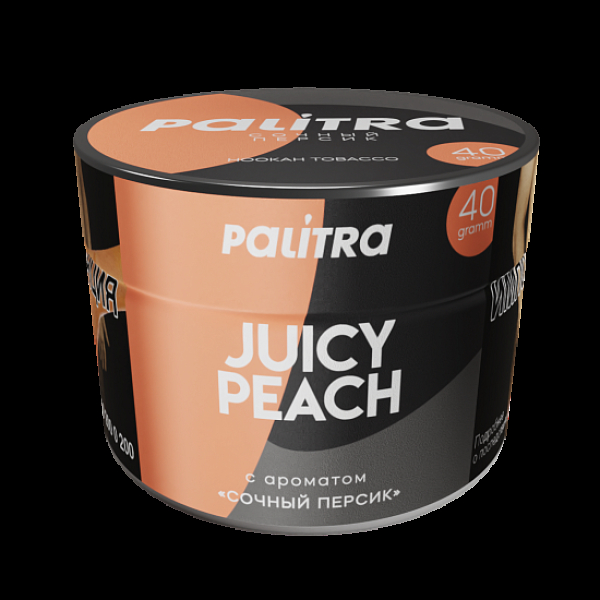 Табак Palitra Juicy Peach Сочный Персик 40 грамм в Томске