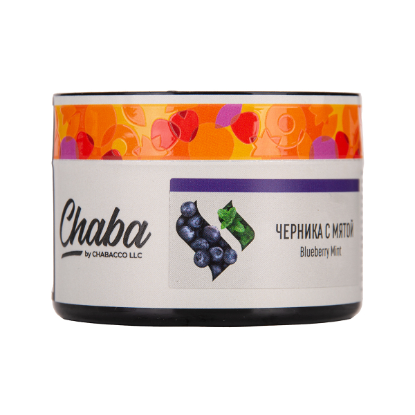 Бестабачная смесь Chaba Blueberry Mint Nicotine Free 40 грамм в Томске