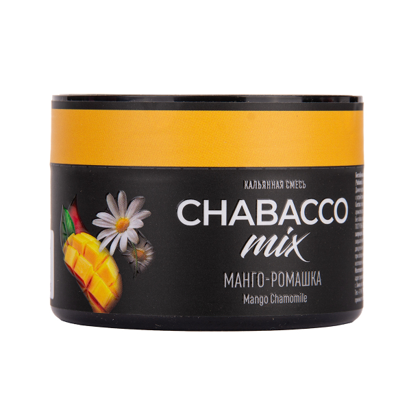 Бестабачная смесь Chabacco Mix Medium Mango Chamomile 40 грамм в Томске