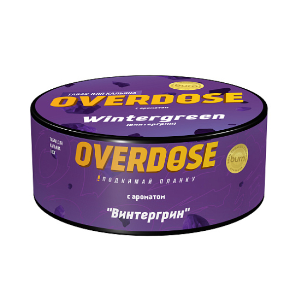 Табак Overdose Wintergreen 100 грамм в Томске
