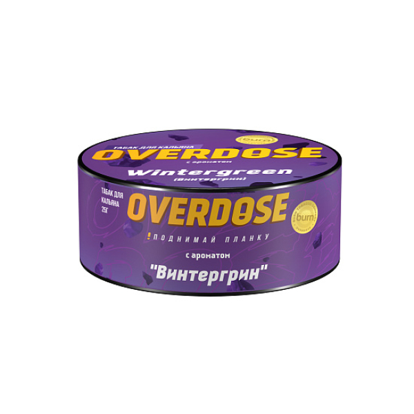 Табак Overdose Wintergreen 25 грамм в Томске