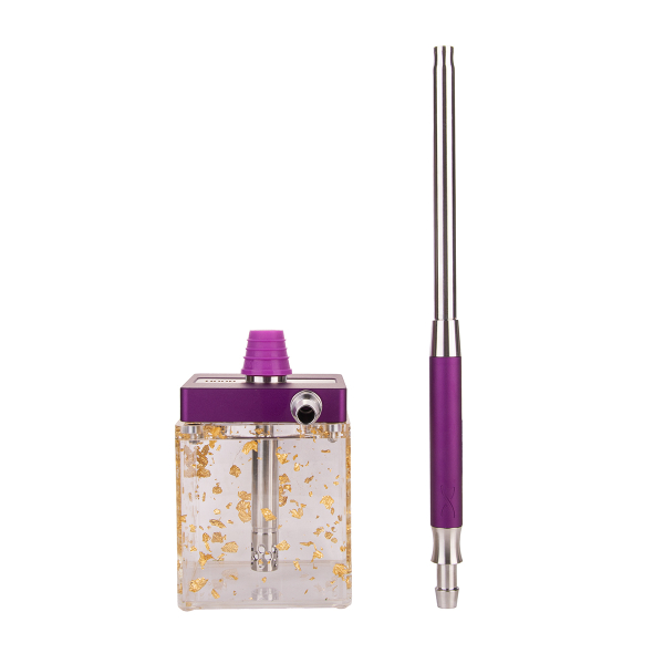 Кальян Hoob Subatom Royal Purple X Ss | Cube Mini Gold в Томске