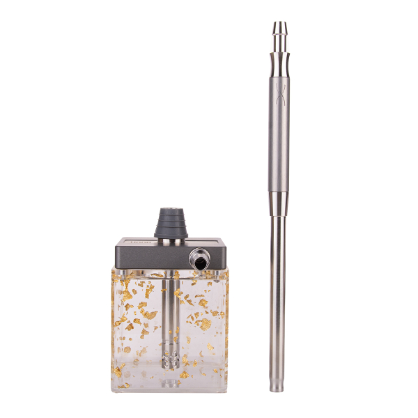 Кальян Hoob Subatom Space Grey X Ss | Cube Mini Gold в Томске
