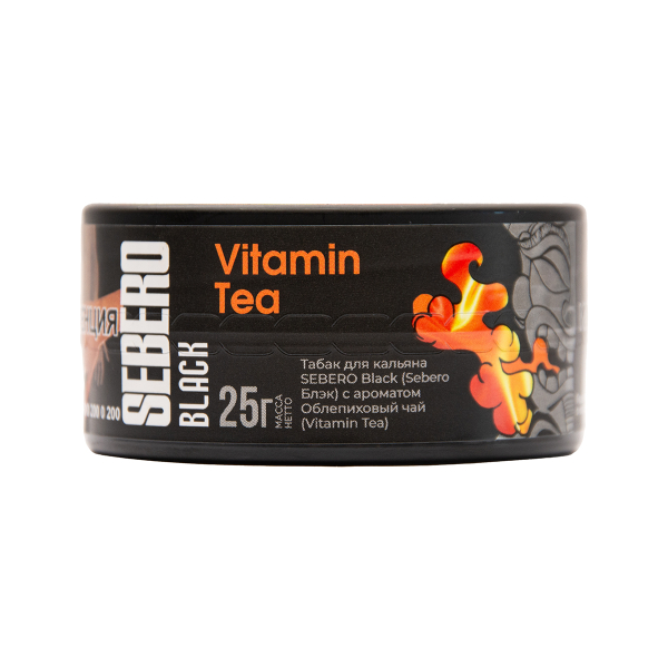 Табак Sebero Black Black Vitamin Tea 25 грамм в Томске