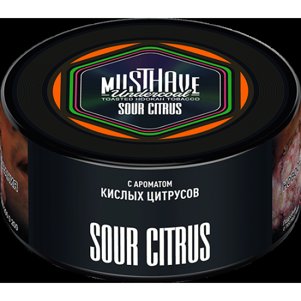 Табак Must Have Sour Citrus 125 грамм в Томске