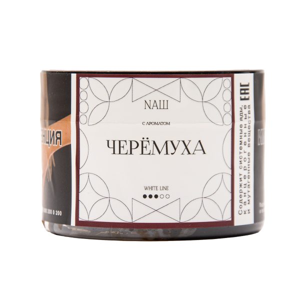 Табак NАШ White Черёмуха 40 грамм в Томске