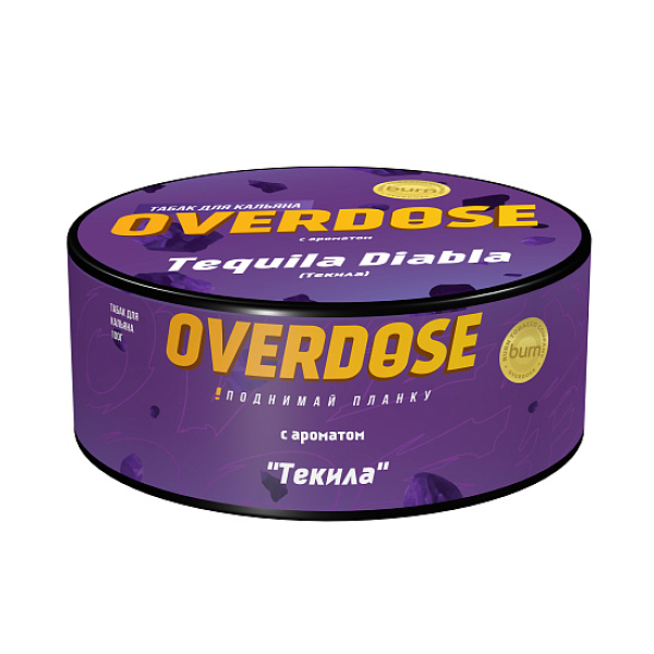 Табак Overdose Tequila Diabla 100 грамм в Томске