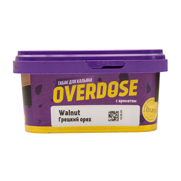 Табак Overdose Walnut 200 грамм в Томске
