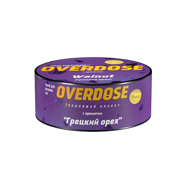 Табак Overdose Walnut 25 грамм в Томске