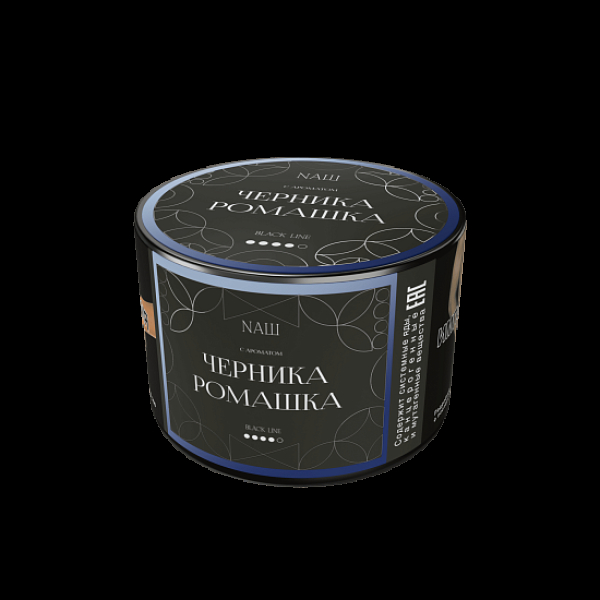 Табак Nаш Black Черника Ромашка 40 грамм в Томске