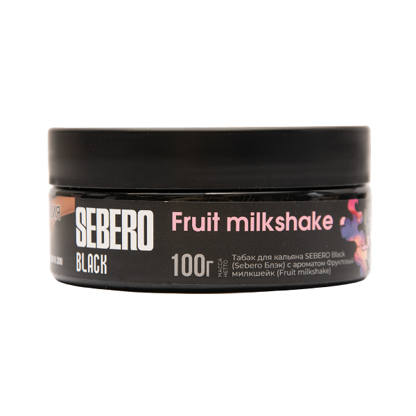 Табак Sebero Black Fruit Milkshake 100 грамм в Томске