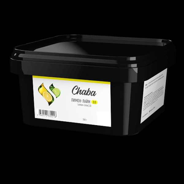 Безникотиновая смесь Chaba Lemon Lime 2.0 Лимон Лайм 200 грамм в Томске