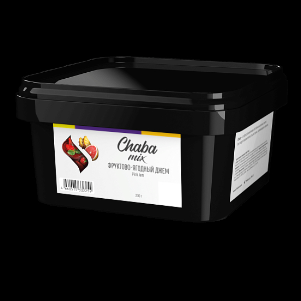 Безникотиновая смесь Chaba Mix Pink Jam Фруктово Ягодный Джем 200 грамм в Томске