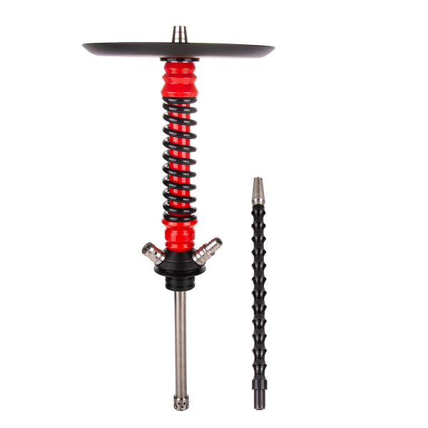 Кальян Mamay Customs Coilover Mini  Красный Чёрный в Томске