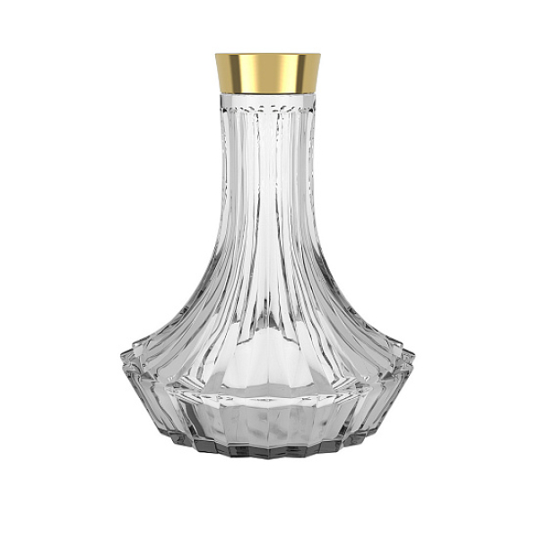 Колба Alpha Hookah Craft Twistlock На Резьбе Прозрачная  Gold в Томске