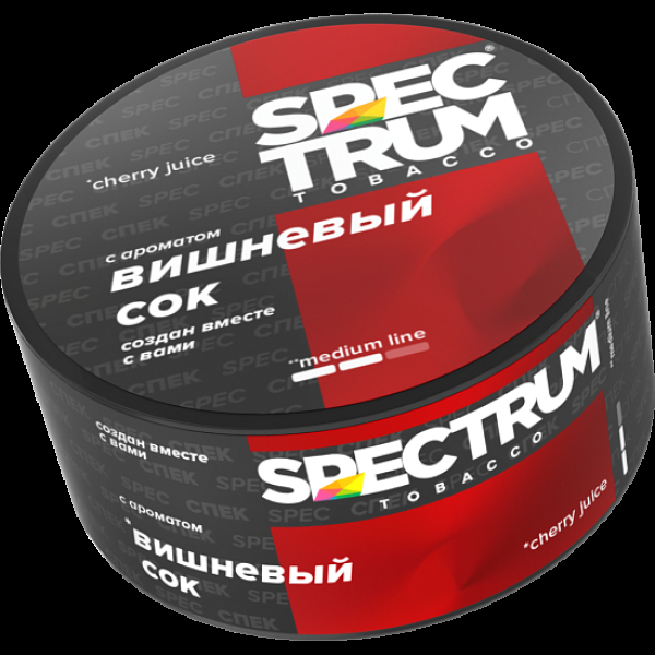 Табак Spectrum Medium Line Cherry Juice 25 грамм в Томске